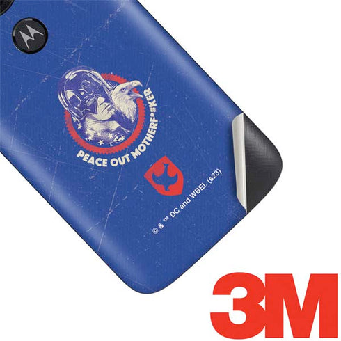 DC Comics Peacemaker Peace Out Moto E5 Play Skin