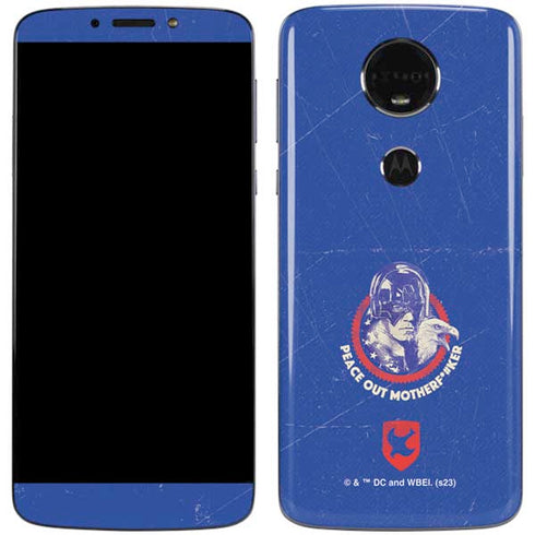 DC Comics Peacemaker Peace Out Moto E5 Plus Skin