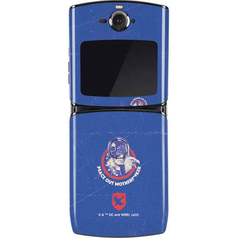 DC Comics Peacemaker Peace Out Motorola RAZR Skin