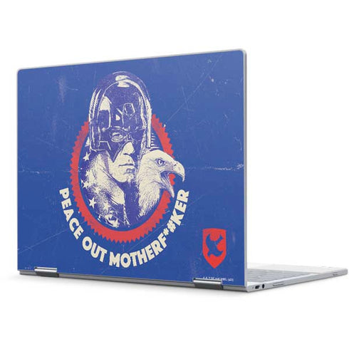 DC Comics Peacemaker Peace Out Pixelbook Skin