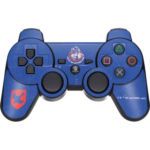 DC Comics Peacemaker Peace Out PS3 Dual Shock wireless controller Skin