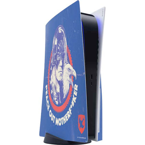 DC Comics Peacemaker Peace Out PS5 Console Skin
