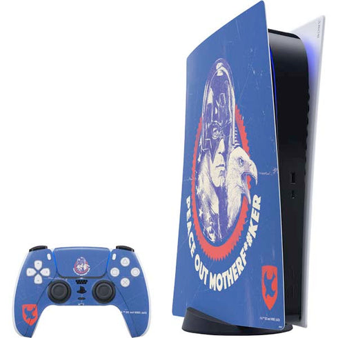 DC Comics Peacemaker Peace Out PlayStation PS5 Skins