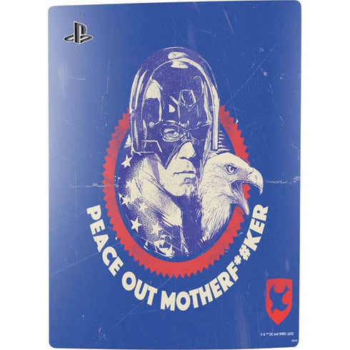 DC Comics Peacemaker Peace Out PS5 Digital Edition Console Skin