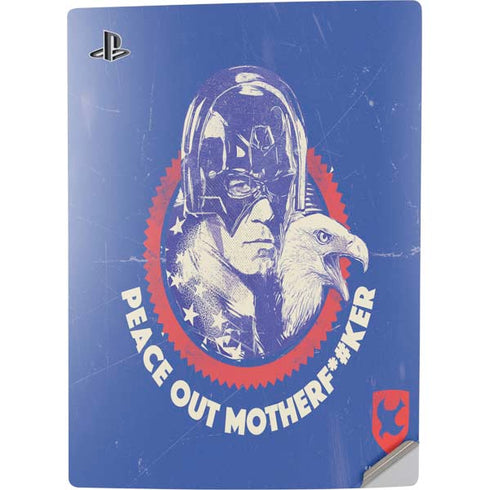 DC Comics Peacemaker Peace Out PS5 Digital Edition Console Skin