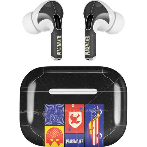 DC Comics Peacemaker Collage Apple AirPods Pro Skin