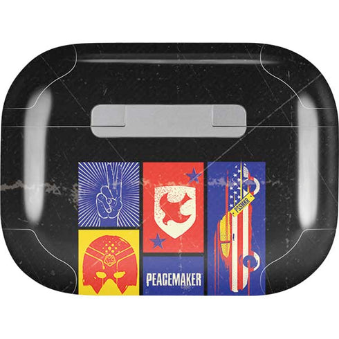 DC Comics Peacemaker Collage Apple AirPods Pro Skin