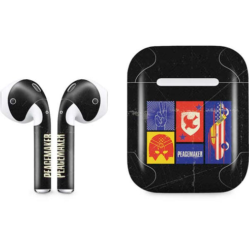 DC Comics Peacemaker Collage Apple AirPods Skin