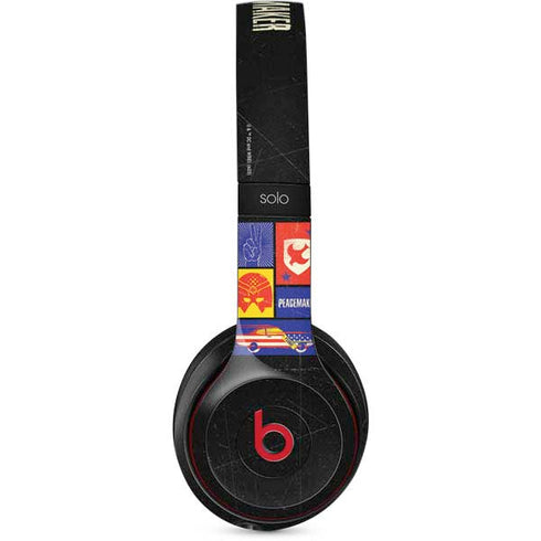 DC Comics Peacemaker Collage Beats Solo 2 Wireless Skin