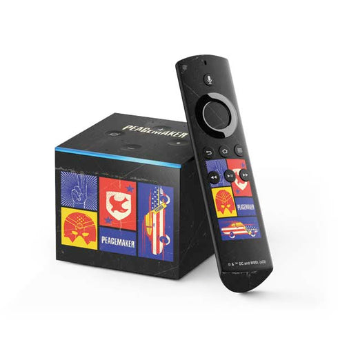 DC Comics Peacemaker Collage Fire TV Cube Skin