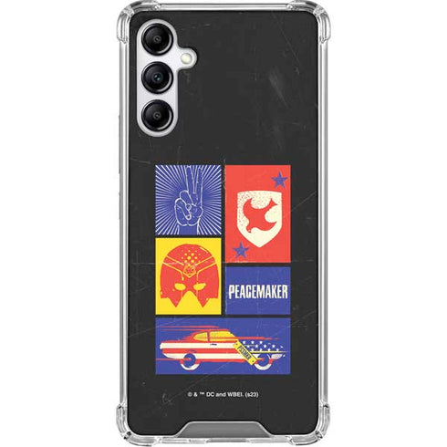 DC Comics Peacemaker Collage Gabb Phone 4 Clear Case