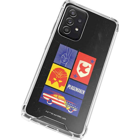 DC Comics Peacemaker Collage Galaxy A52 5G Clear Case