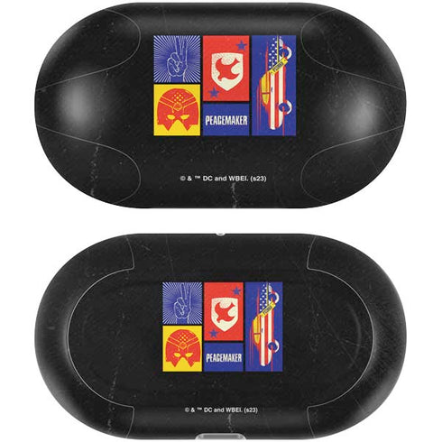 DC Comics Peacemaker Collage Galaxy Buds Plus Skin