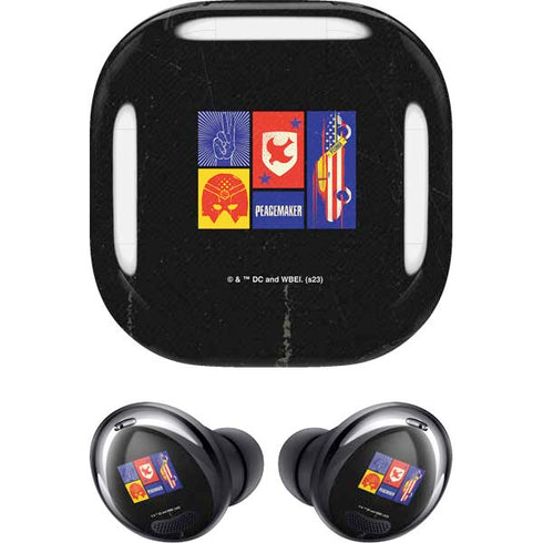 DC Comics Peacemaker Collage Galaxy Buds Pro Skin