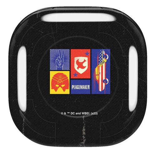 DC Comics Peacemaker Collage Galaxy Buds Pro Skin