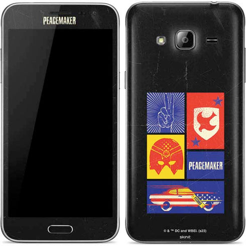 DC Comics Peacemaker Collage Galaxy J3 Skin
