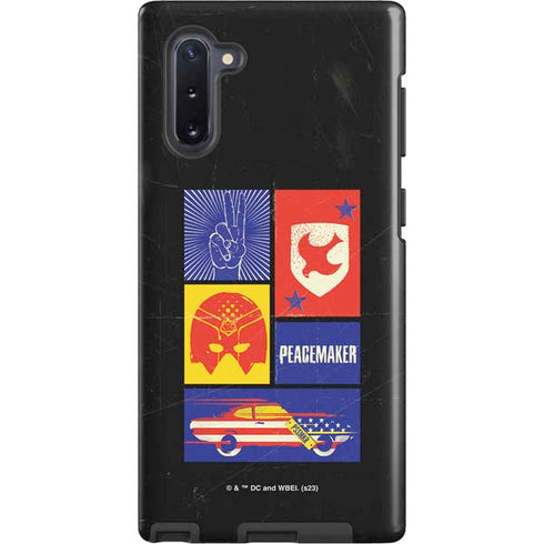 DC Comics Peacemaker Collage Galaxy Note 10 Pro Case