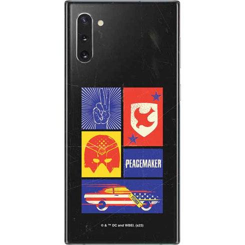 DC Comics Peacemaker Collage Galaxy Note 10 Skin