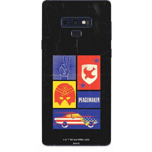 DC Comics Peacemaker Collage Galaxy Note 9 Skin