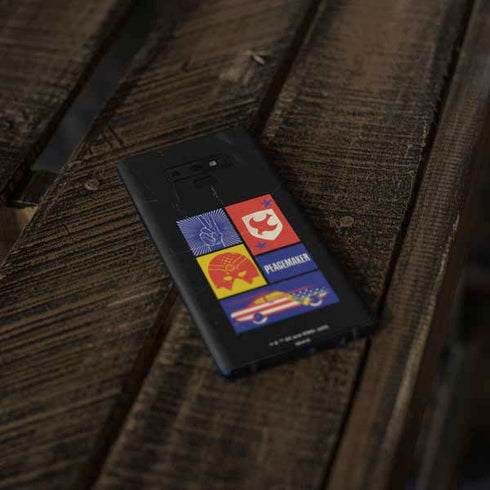 DC Comics Peacemaker Collage Galaxy Note 9 Skin
