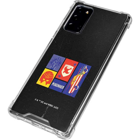 DC Comics Peacemaker Collage Galaxy Note20 5G Clear Case