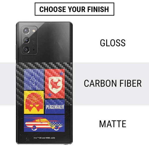 DC Comics Peacemaker Collage Galaxy Note20 5G Skin