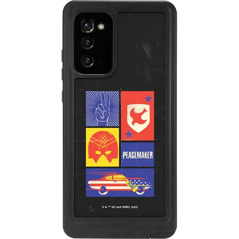 DC Comics Peacemaker Collage Galaxy Note20 5G Waterproof Case