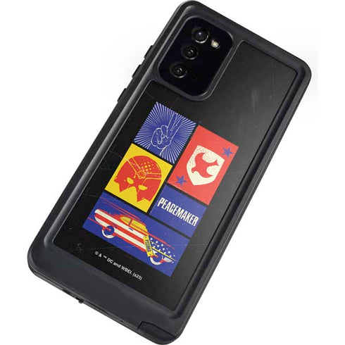 DC Comics Peacemaker Collage Galaxy Note20 5G Waterproof Case