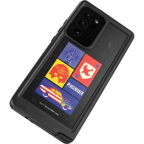 DC Comics Peacemaker Collage Galaxy Note20 Ultra 5G Waterproof Case