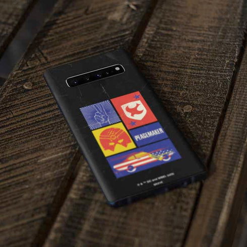 DC Comics Peacemaker Collage Galaxy S10 Skin