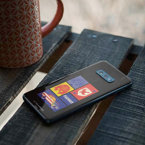 DC Comics Peacemaker Collage Galaxy S10e Skin