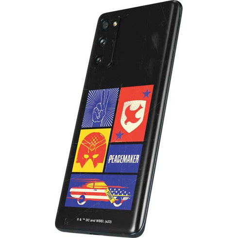 DC Comics Peacemaker Collage Galaxy S20 Fan Edition Skin