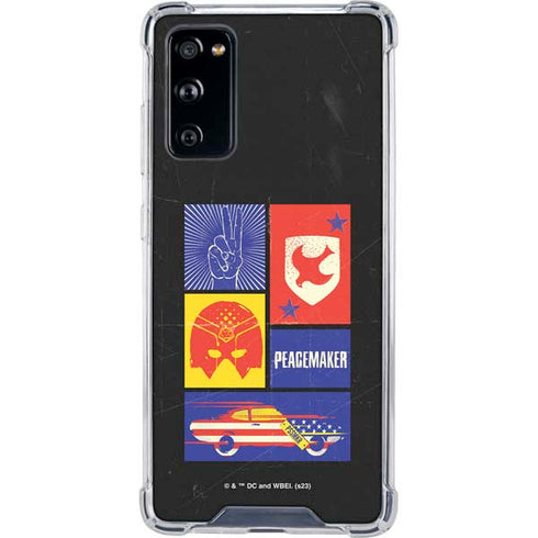 DC Comics Peacemaker Collage Galaxy S20 FE Clear Case