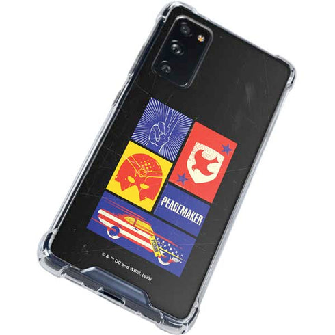 DC Comics Peacemaker Collage Galaxy S20 FE Clear Case