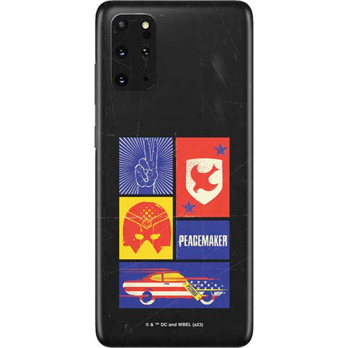 DC Comics Peacemaker Collage Galaxy S20 Plus Skin