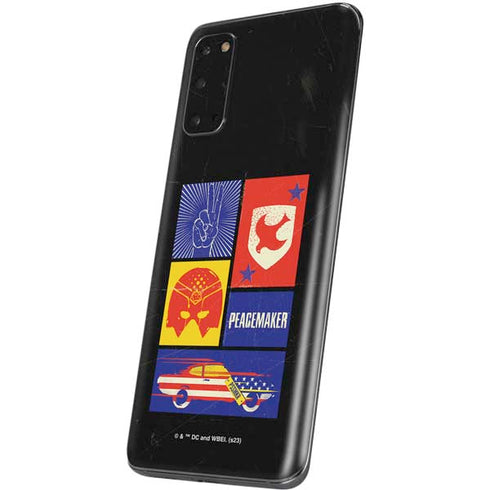 DC Comics Peacemaker Collage Galaxy S20 Skin