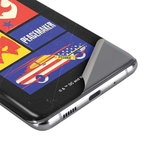DC Comics Peacemaker Collage Galaxy S20 Skin