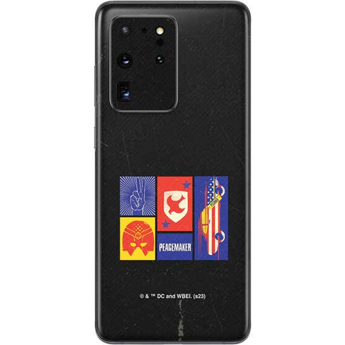 DC Comics Peacemaker Collage Galaxy S20 Ultra 5G Skin