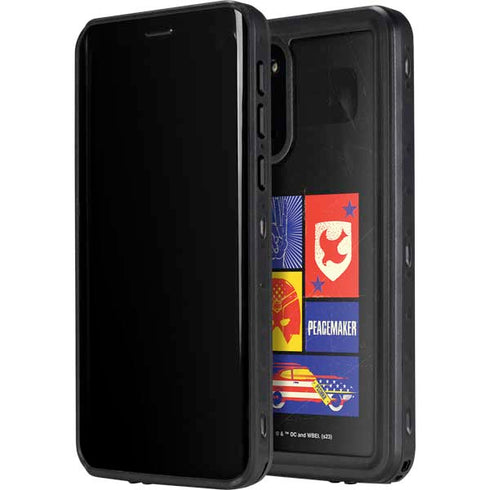 DC Comics Peacemaker Collage Galaxy S20 Waterproof Case