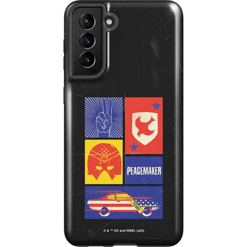 DC Comics Peacemaker Collage Galaxy S21 FE Pro Case