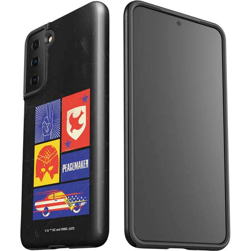 DC Comics Peacemaker Collage Galaxy S21 Plus 5G Pro Case