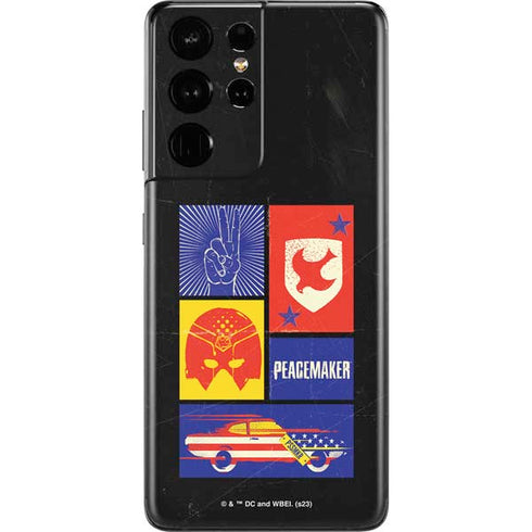 DC Comics Peacemaker Collage Galaxy S21 Ultra 5G Skin