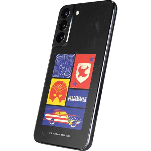 DC Comics Peacemaker Collage Galaxy S22 Plus Skin
