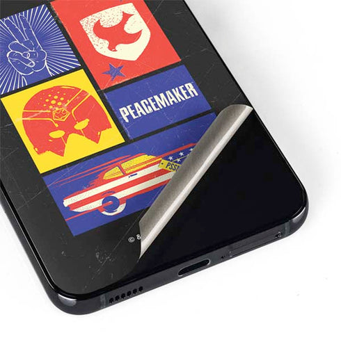 DC Comics Peacemaker Collage Galaxy S22 Plus Skin