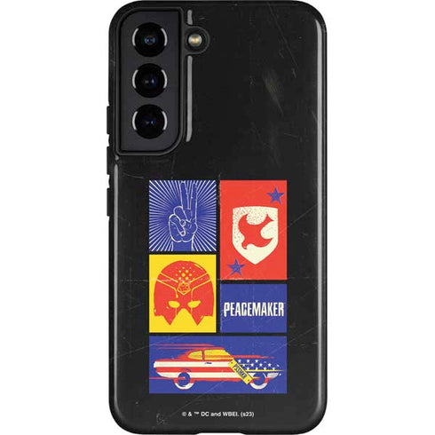DC Comics Peacemaker Collage Galaxy S22 Pro Case