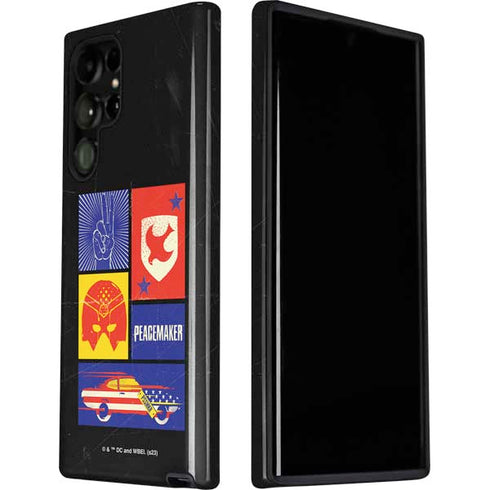 DC Comics Peacemaker Collage Galaxy S22 Ultra Pro Case
