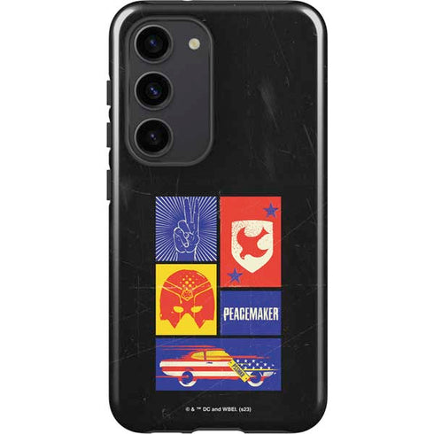 DC Comics Peacemaker Collage Galaxy S23 Pro Case