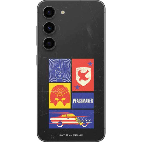 DC Comics Peacemaker Collage Galaxy S23 Skin