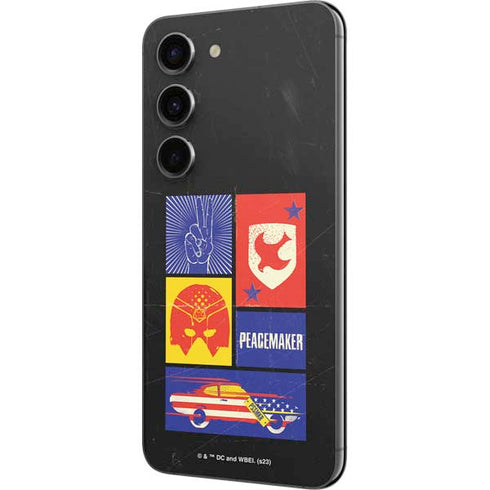 DC Comics Peacemaker Collage Galaxy S23 Skin