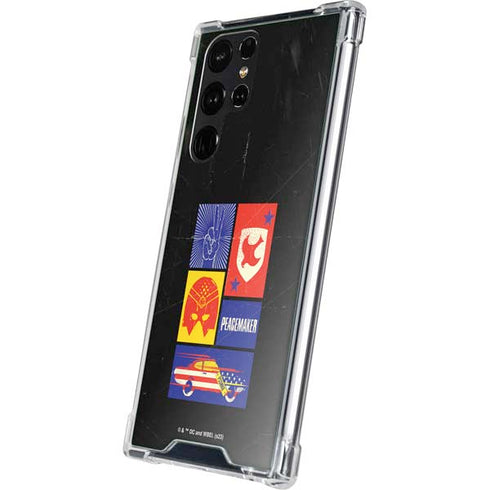 DC Comics Peacemaker Collage Galaxy S23 Ultra Clear Case